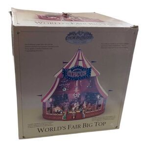 Mr. Christmas Gold Label World's Fair Big Top‎ Circus Tested Working